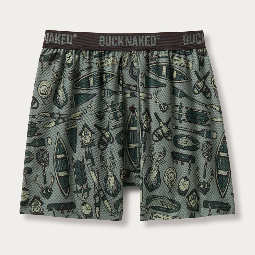 Men's Buck Naked Boxers Main Image