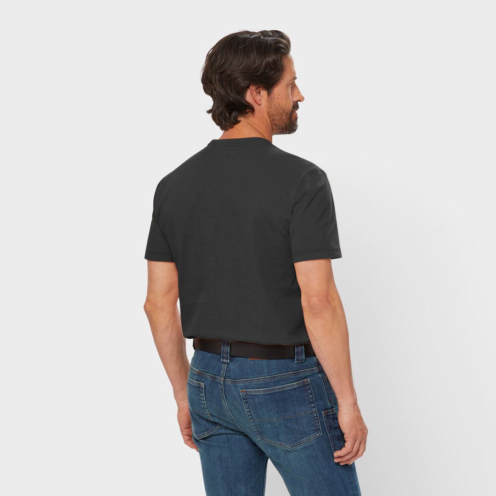 Men's Longtail T Slim Fit SS Crew with Pocket Main Image