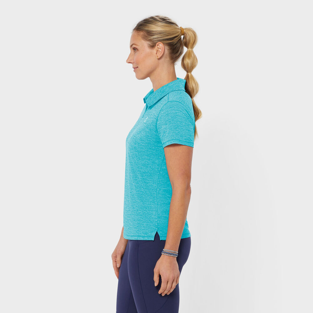 Women's AKHG Tun-Dry Short Sleeve Polo Main Image