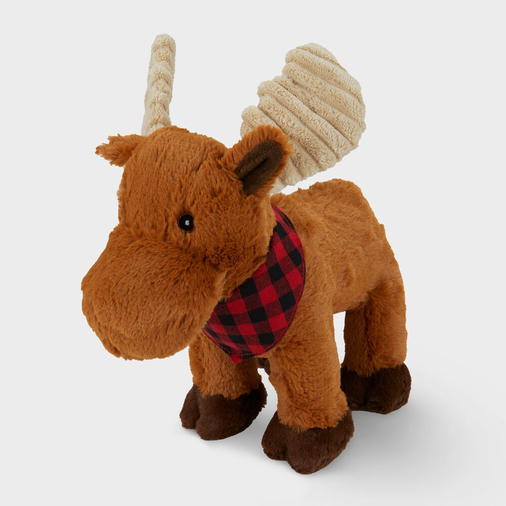 Tall Tails Plush Moose Adventure Dog Toy Main Image