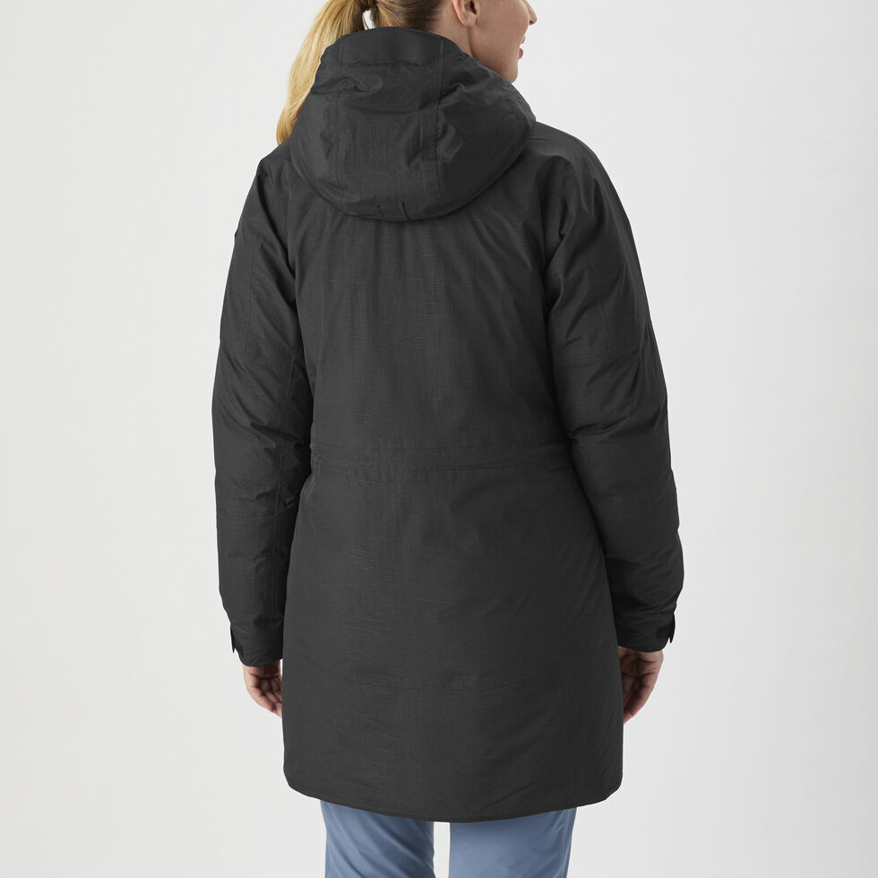 Waterproof Down Women's Down Parka Coat Waterproof 600-Down