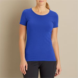 Women's No-Yank Short Sleeve Scoopneck T-Shirt