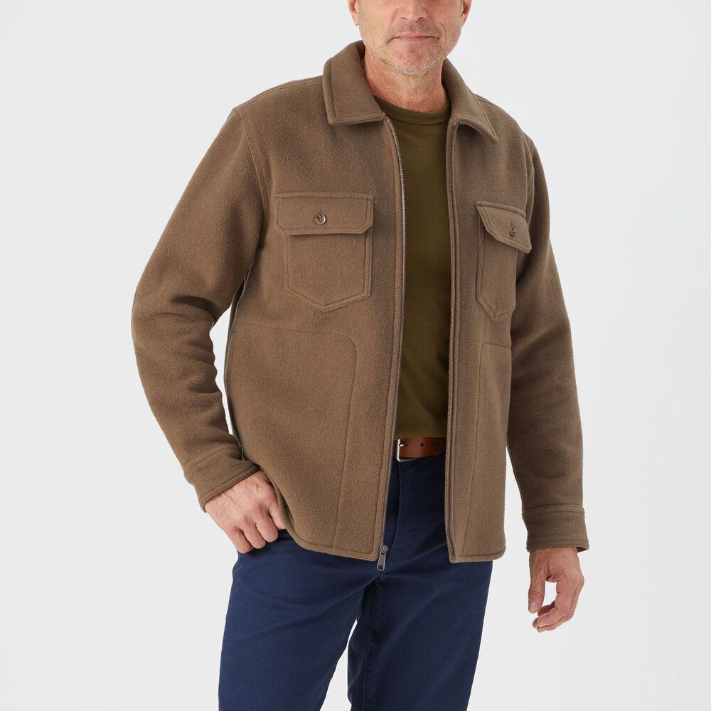Men's Best Made Wool Flannel Overshirt Main Image