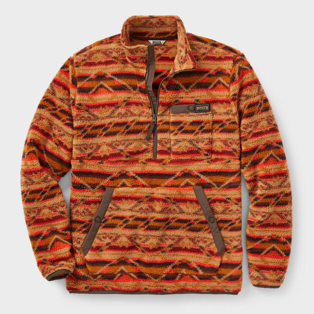 Men's Pile Hi Fleece Half Zip Mock Neck Main Image