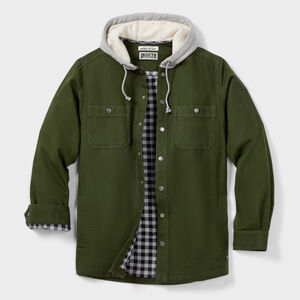 Men's Fire Hose Standard Fit Hooded Limber Jac