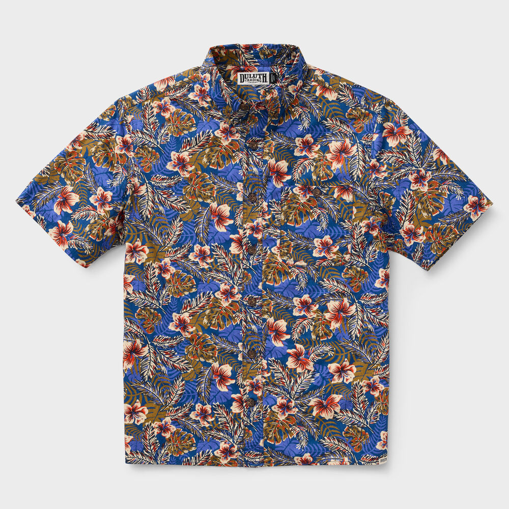 Men's BBQ Relaxed Fit Short Sleeve Shirt Main Image