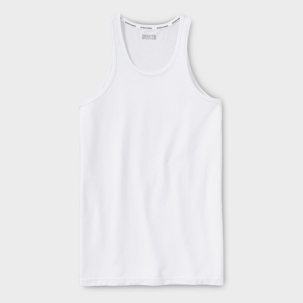 Men's Buck Naked Tank Undershirt Main Image