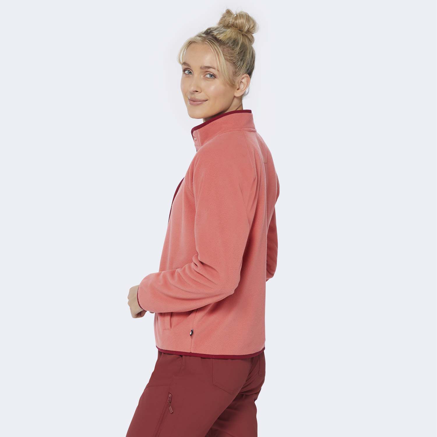 Women's AKHG Thaw Depth Fleece Snap Mock | Duluth Trading Company