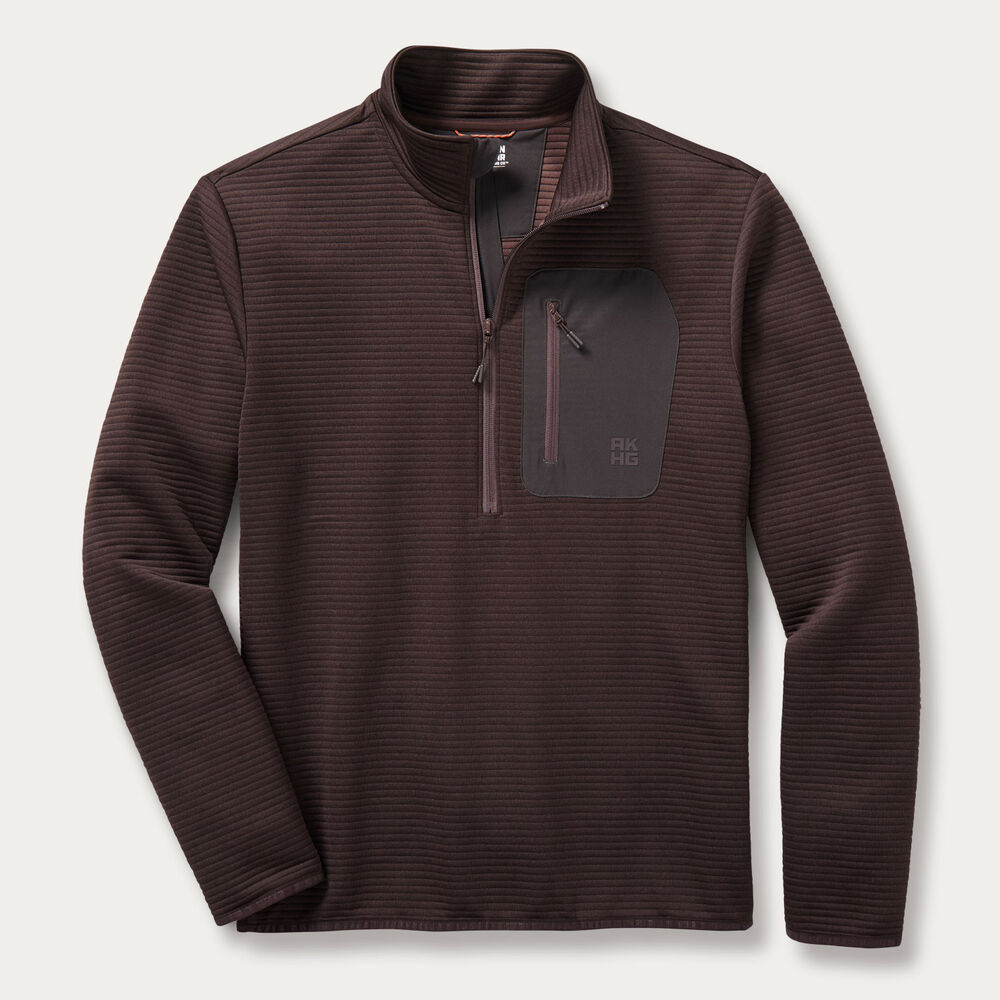 Men's AKHG Blackburn Standard Fit 1/4 Zip Mock Main Image