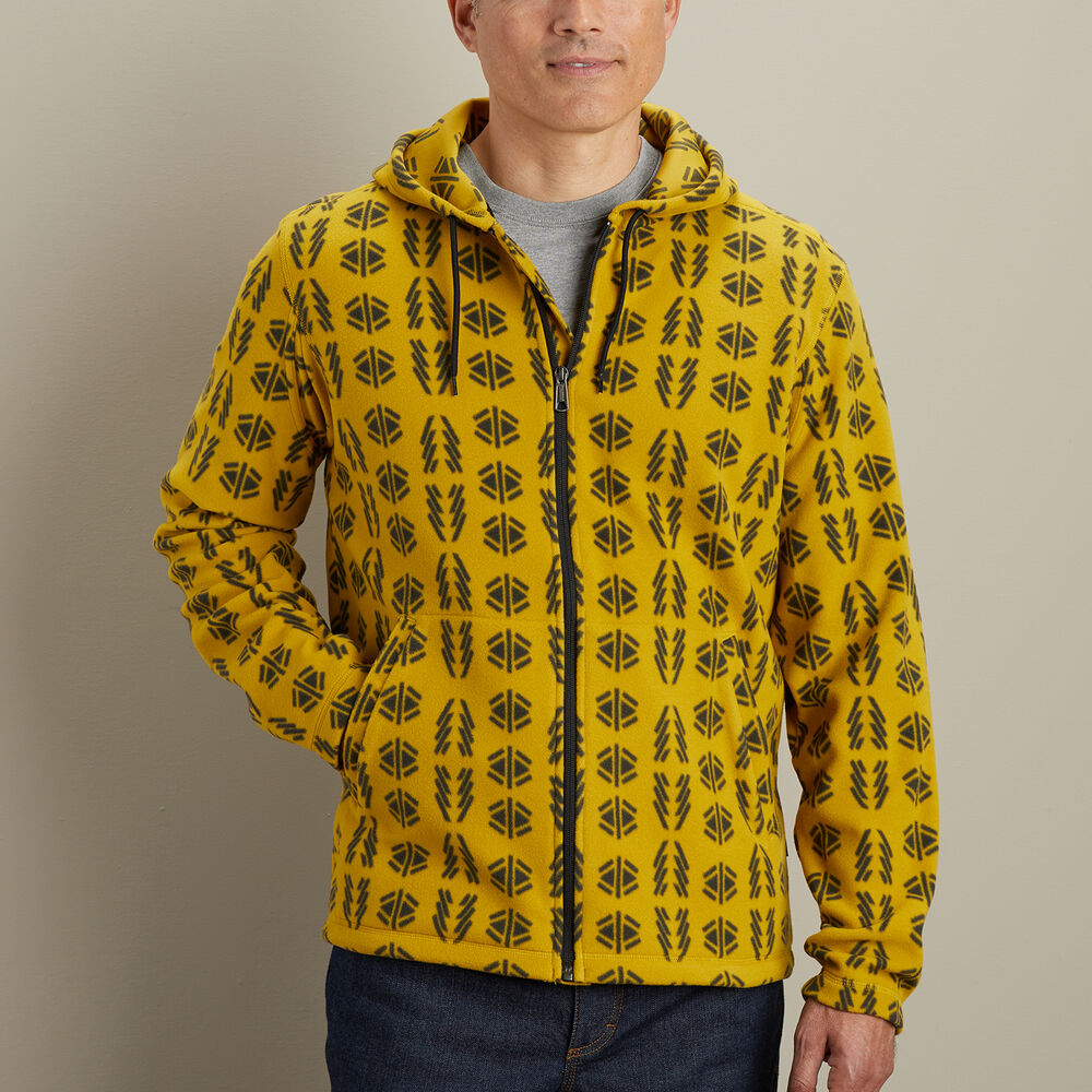 Men's Silver Bay Printed Full Zip Hoodie Main Image