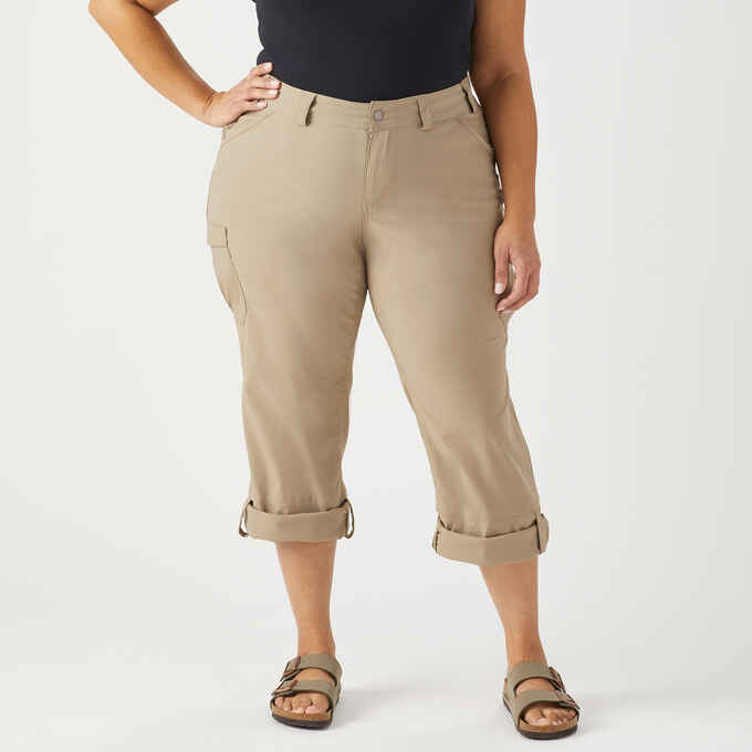 Women's Plus Dry on the Fly Bootcut Cargo Pants | Duluth Trading Company