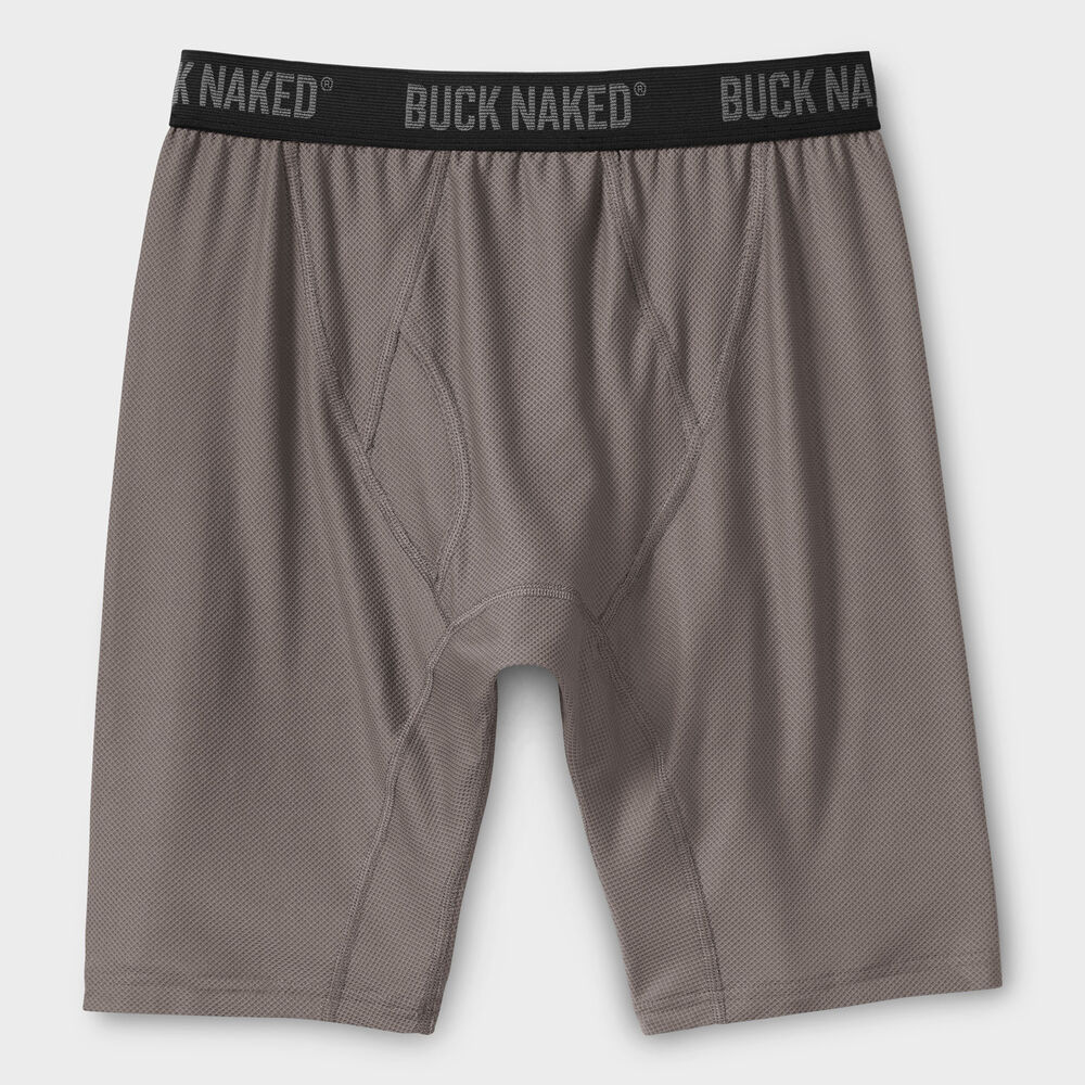 MN Extra Long Buck Naked Boxer Brief GRPHITE MED Main Image