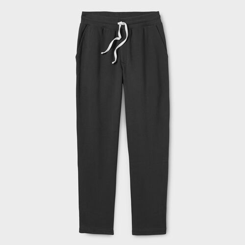 Pantalon homme à bas long couche de base Johns en coton spandex bleu