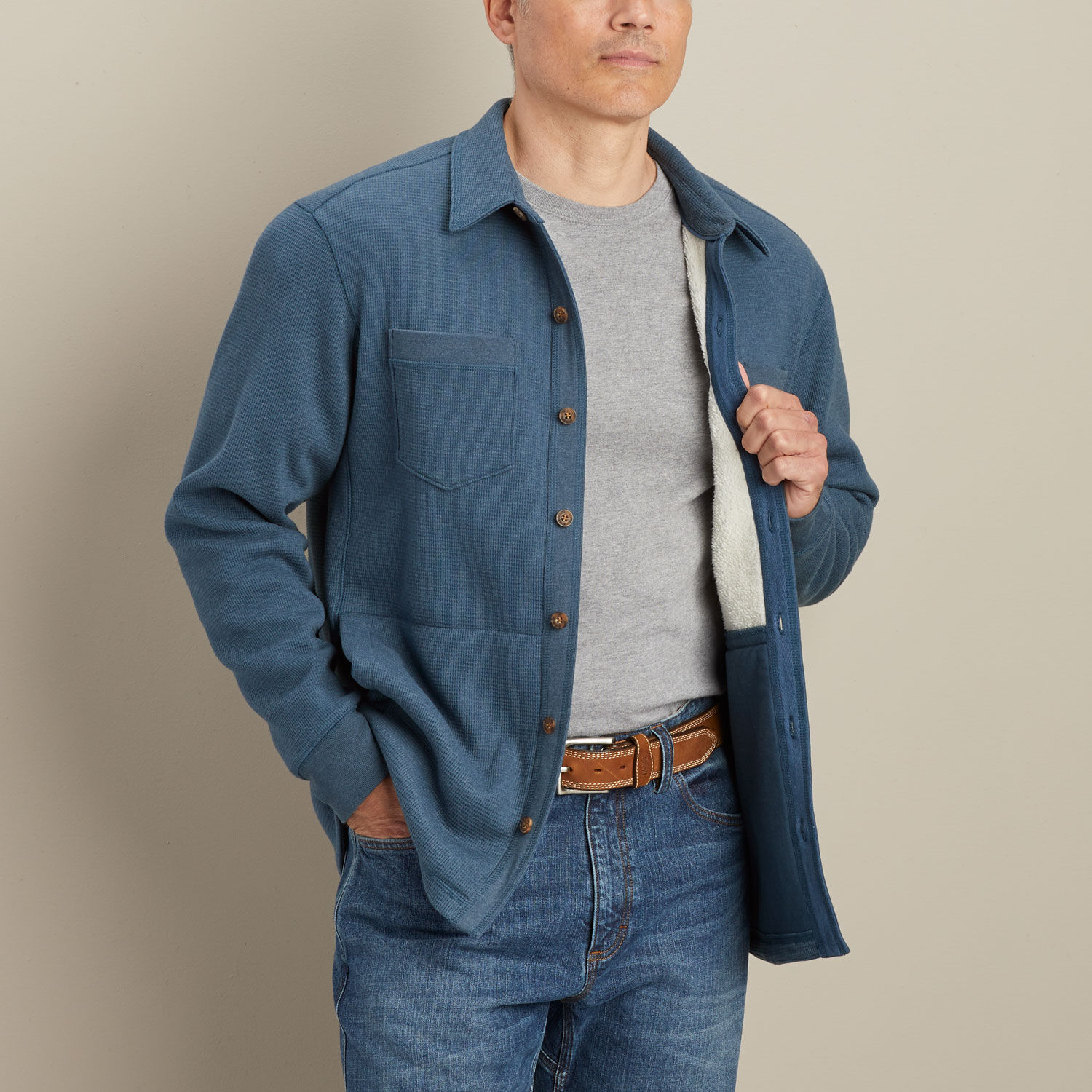 Sherpa Shirt For Men#34 - RDKLU