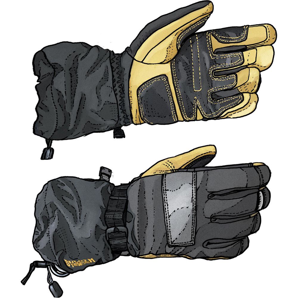 Men's Yellowknife Winter Gauntlet Gloves Main Image