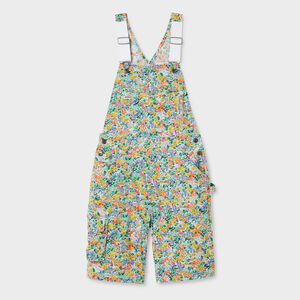 Women's Plus Heirloom Gardening Short Overalls