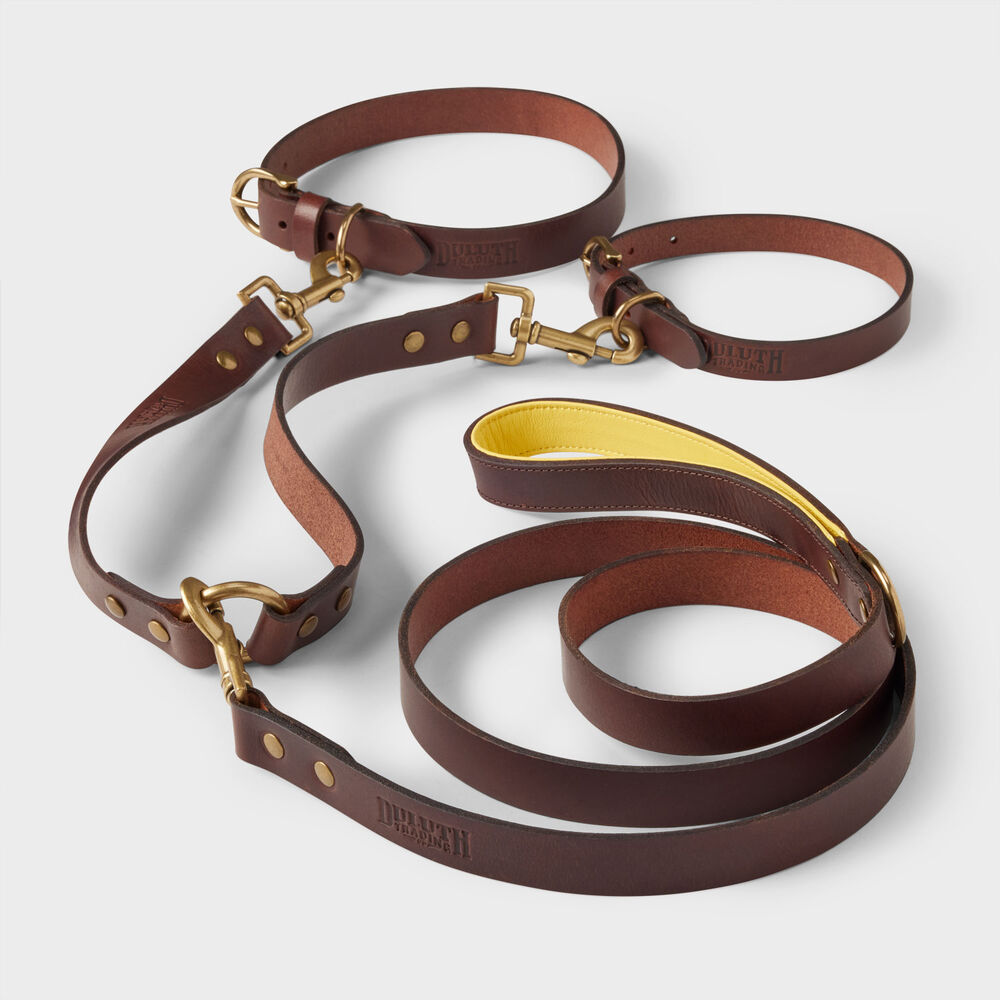 Buffalo Hide Dog Collar Main Image