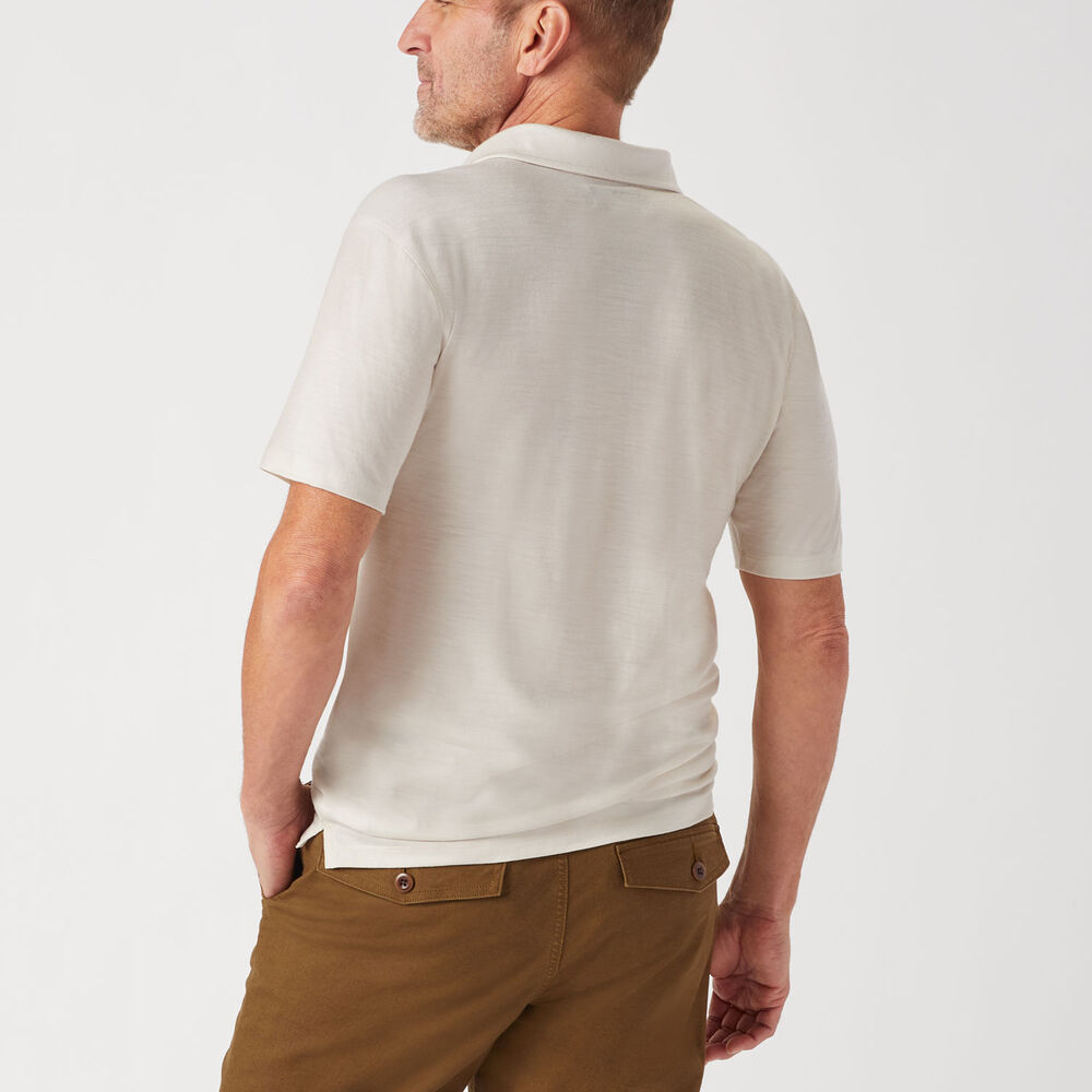 Men's Best Made Short Sleeve Merino Polo Main Image