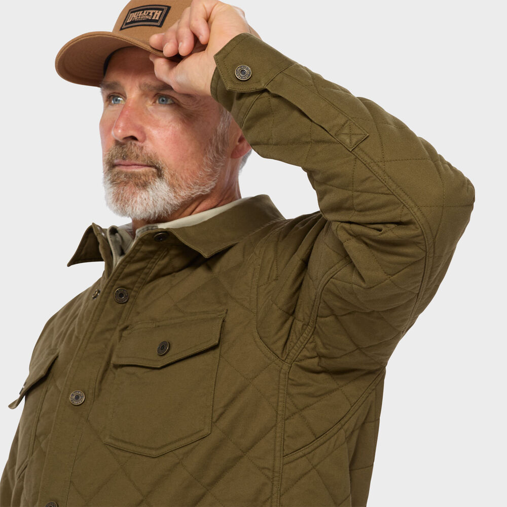 Men's Fire Hose Lightweight Insulated Work Shirt Jac Main Image