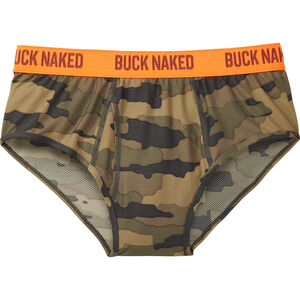 Men's Go Buck Naked Performance Pattern Briefs
