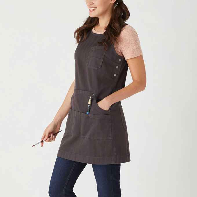 Women's Makers Studio Apron Dress Duluth Trading Company