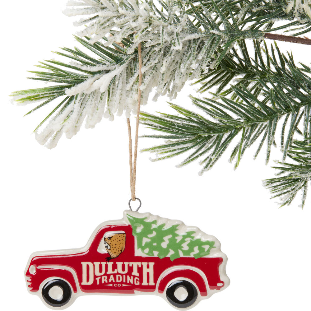 Duluth Trading Holiday Truck Ornament Main Image