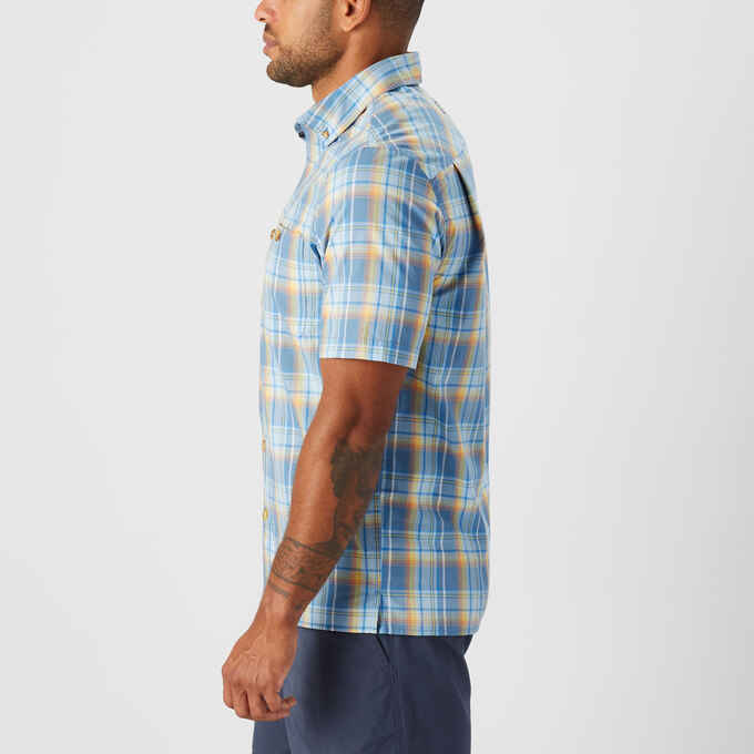 Men's BBQ Slim Fit Short Sleeve Shirt