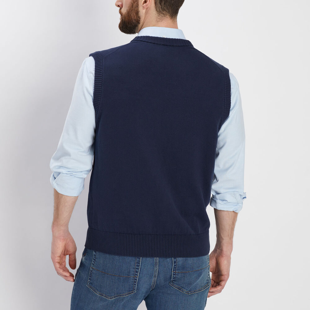 Men's Strongarm Button Sweater Vest Main Image