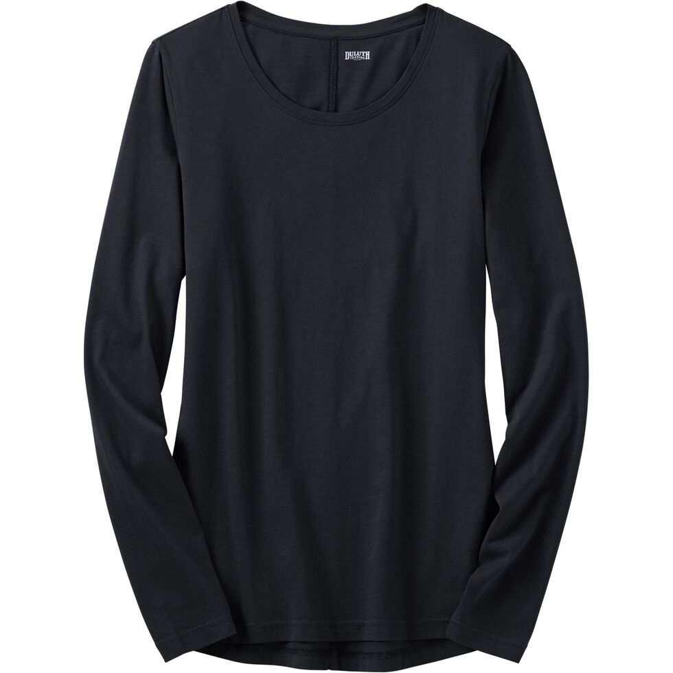 Women's Plus Longtail T Lightweight Long Sleeve | Duluth Trading Company