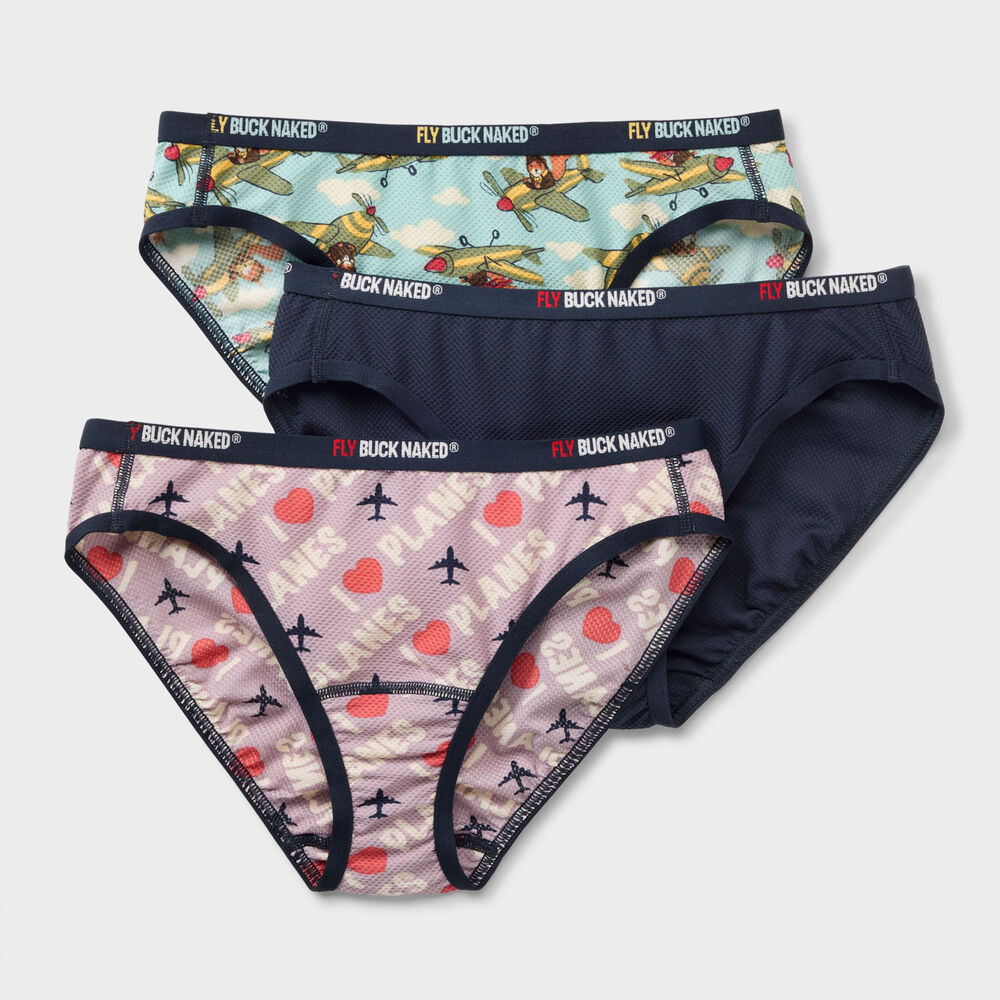 Women's Buck Naked Event High Cut 3-Pack Main Image