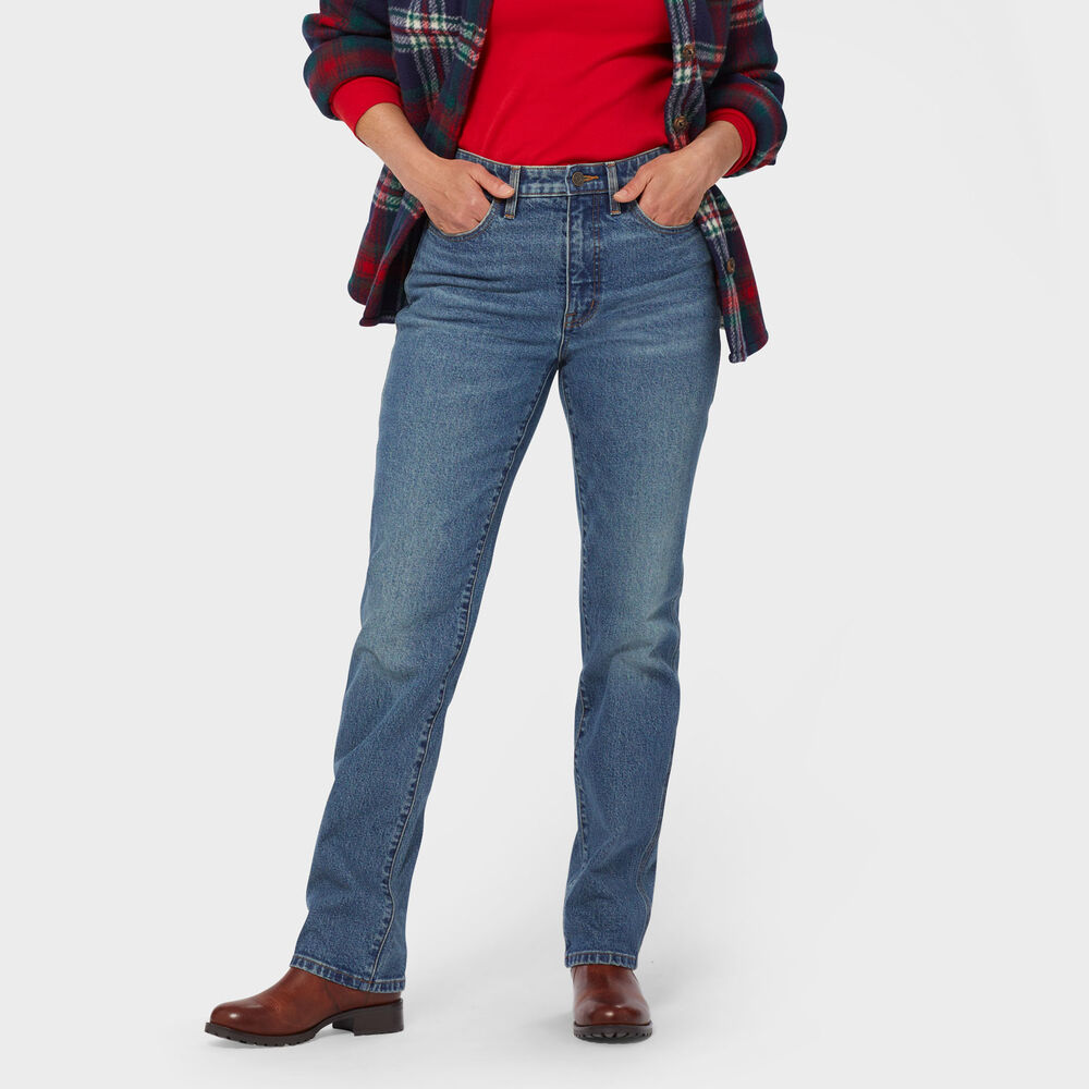 Women's Duluth Heritage Hi-Rise Straight Leg Jeans Main Image