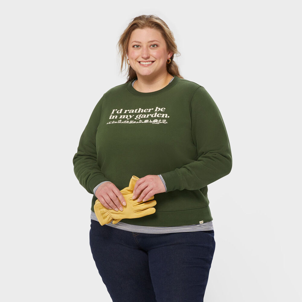 Women's Plus Duluth Heritage Crewneck Sweatshirt Main Image