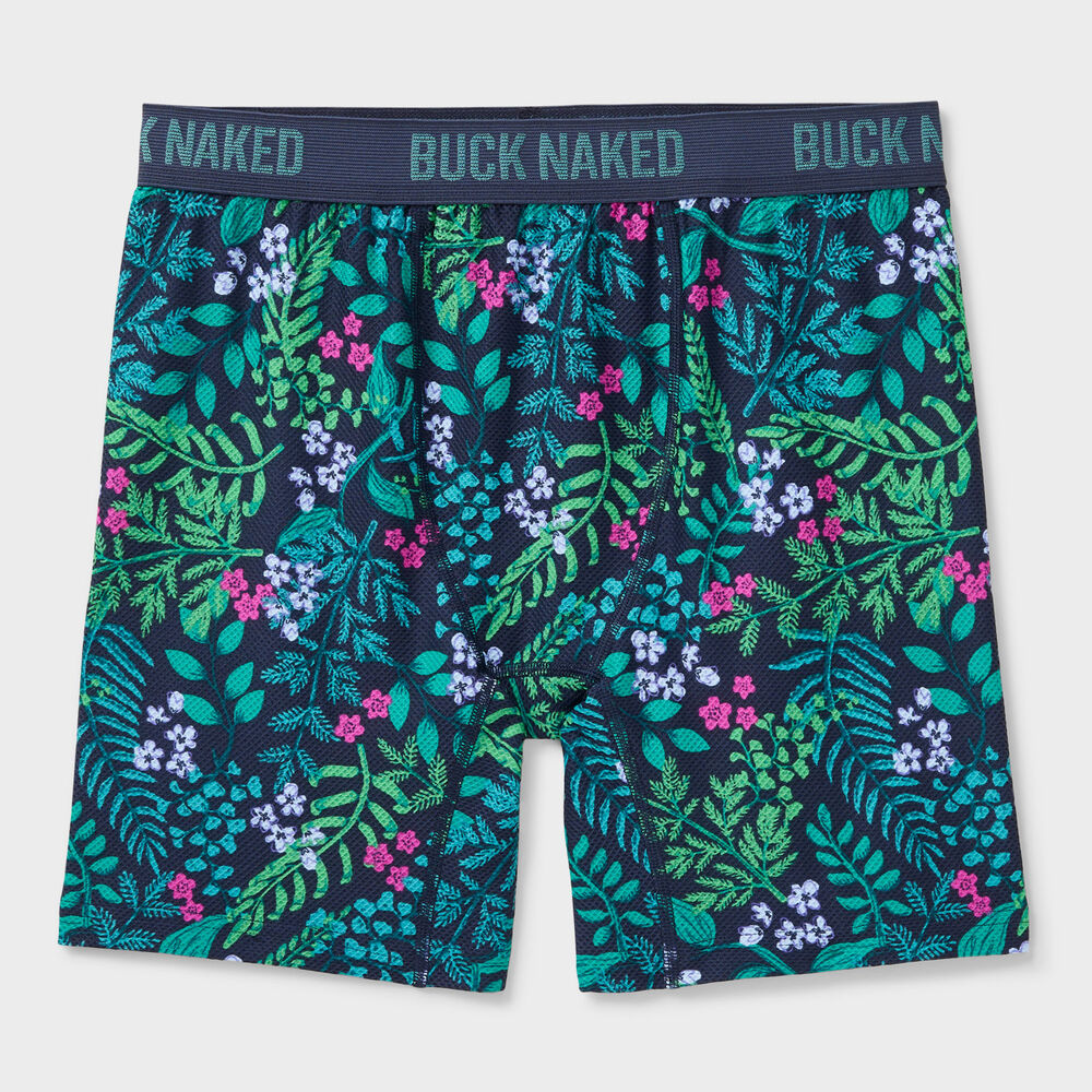 Women's Plus Buck Naked Long Boxer Briefs Main Image