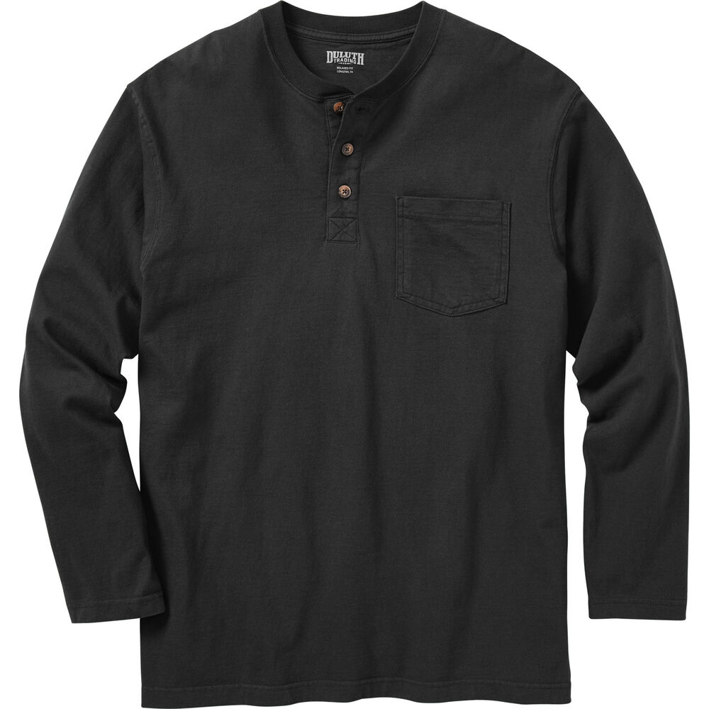Men's Longtail T Relaxed Fit LS Henley T-Shirt Main Image