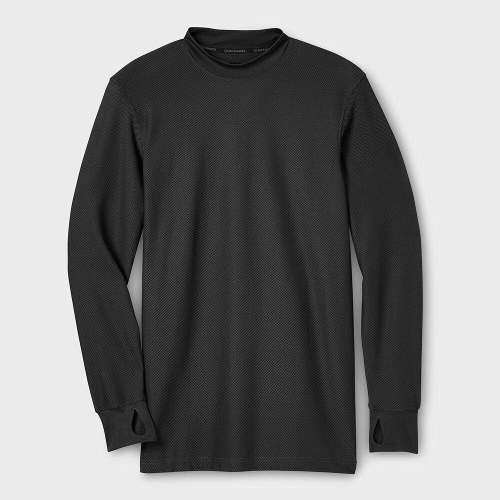 Men's Buck Naked Base Layer Mock Neck Main Image