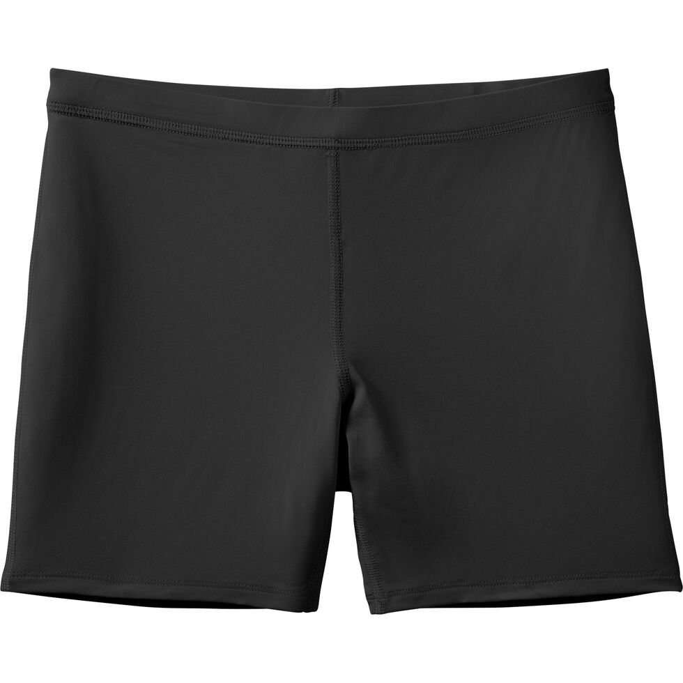 Women's Boxer Shorts, Women's Boxer Brief Underwear, Black
