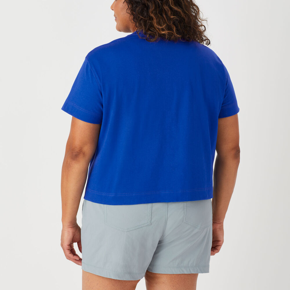 Women's Plus AKHG Crosshaul Cotton Short Sleeve Tee Main Image