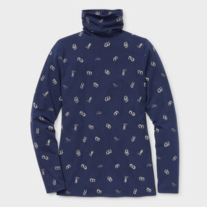 Women's No-Yank Long Sleeve Turtleneck T-Shirt