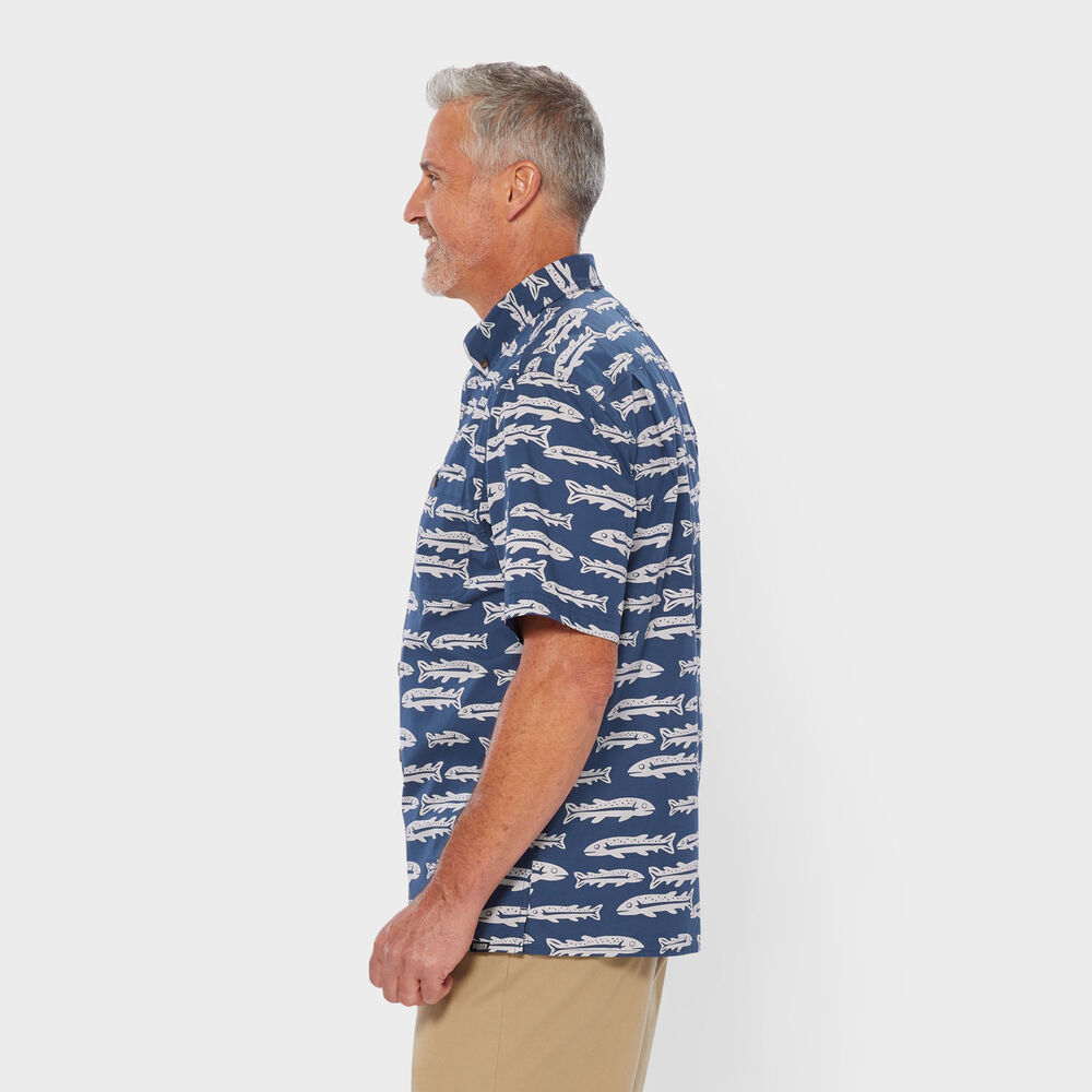 Men's BBQ Standard Fit Short Sleeve Shirt Main Image