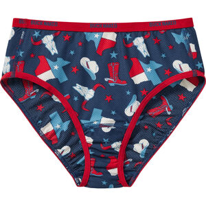 Women's Buck Naked Event Pattern Briefs