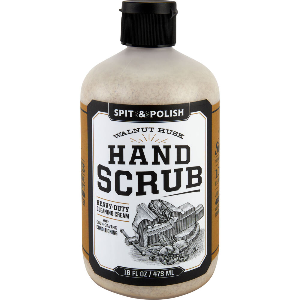 Spit & Polish Walnut Husk Cream 16-oz. Hand Scrub Main Image