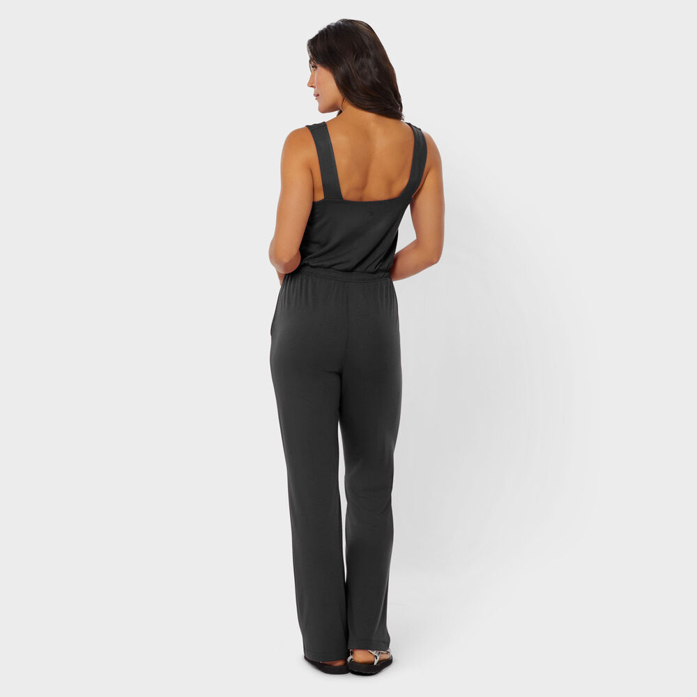 Women's AKHG Renew Bamboo Tank Jumpsuit Main Image