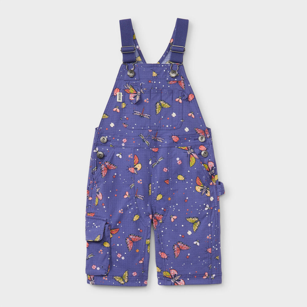 Kids' Heirloom Gardening Short Overalls DBB 3T Main Image