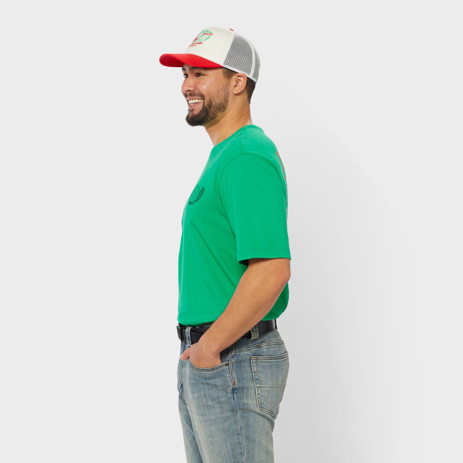 Men's Longtail T Relaxed Fit Short Sleeve Logo Shirt