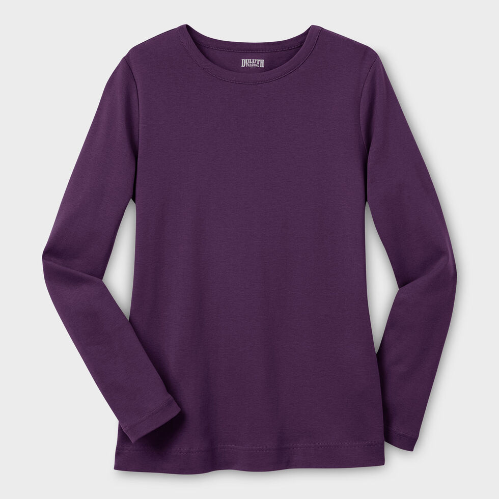 Women's Longtail T Long Sleeve Crew Duluth Trading Company