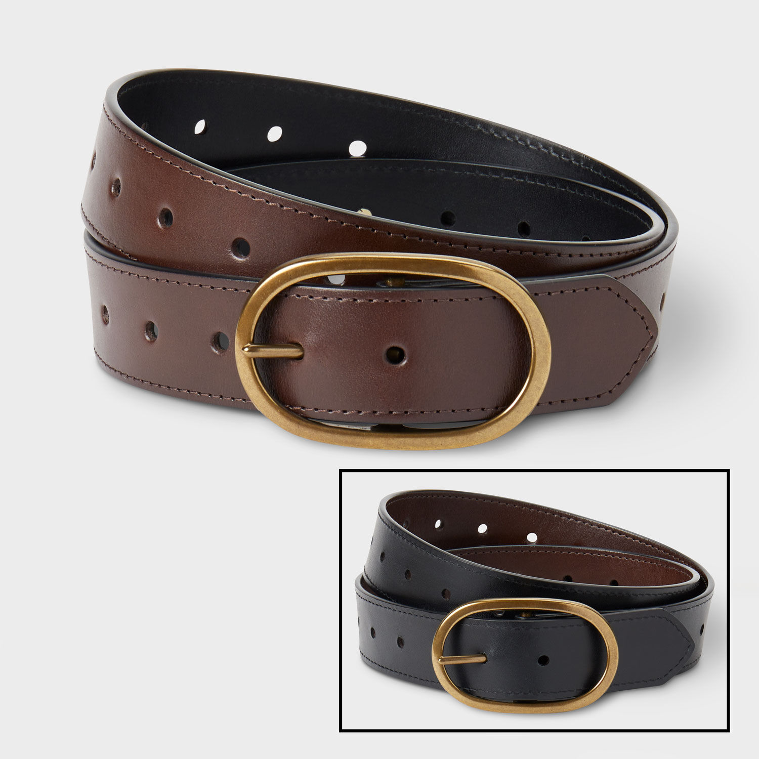 Women's Lifetime Leather Reversible Belt | Duluth Trading Company