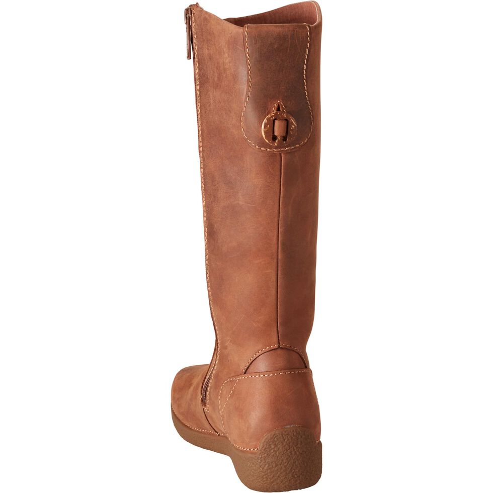 Women's Andina Leather Boots Wide Calf