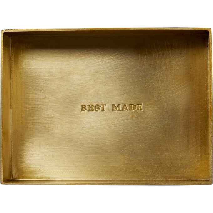 Best Made Small Brass Spare Parts Tray
