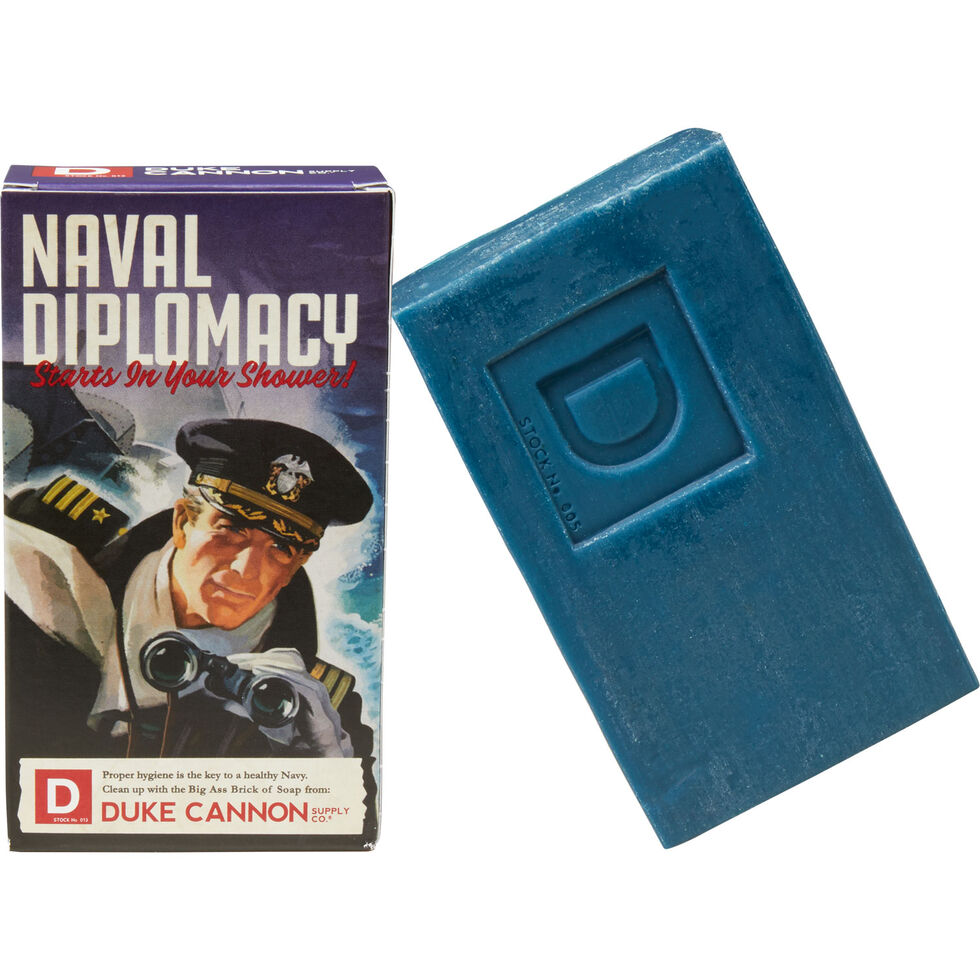 Duke Cannon - Big Ass Brick Of Soap, Jr. - Navel Diplomacy