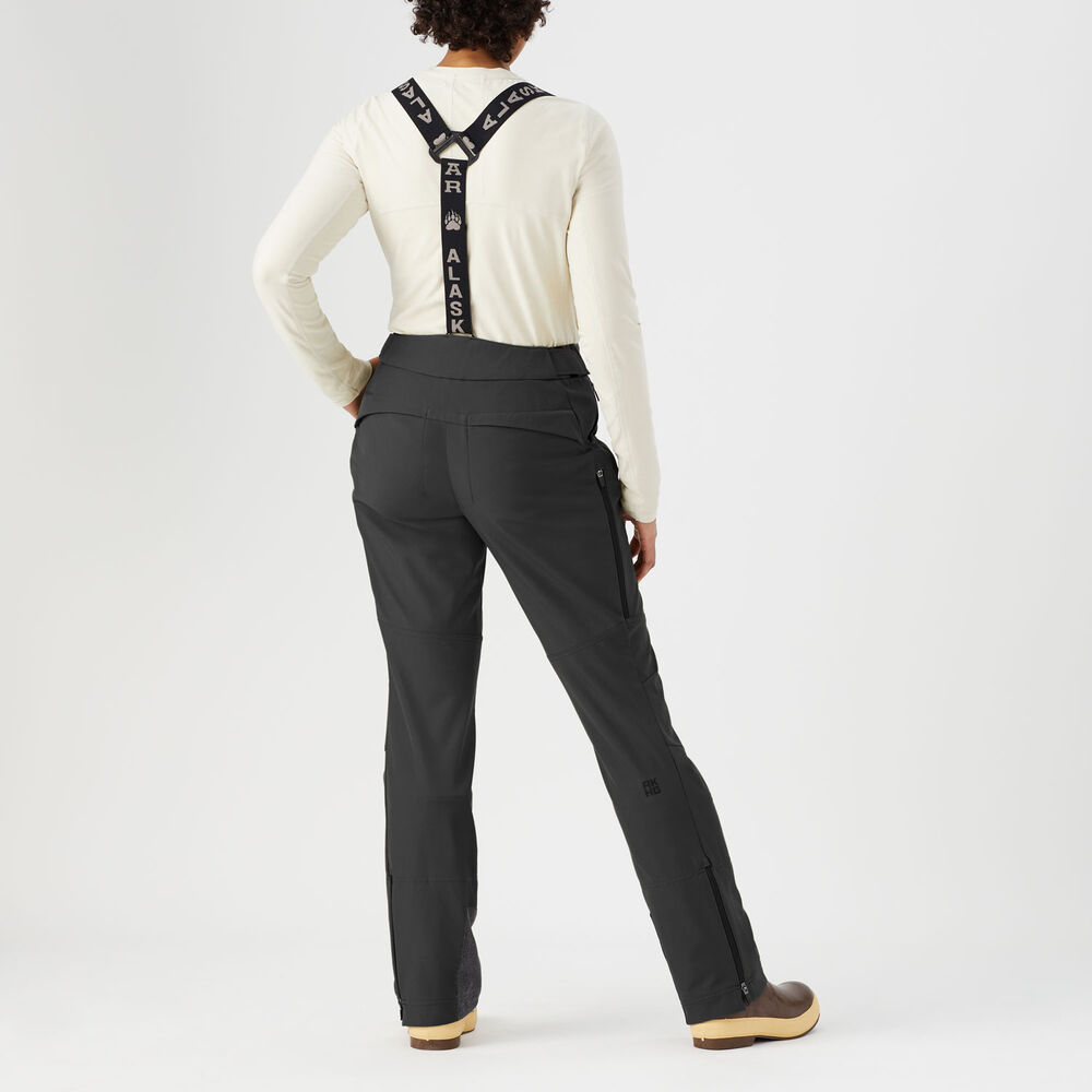 Women's AKHG Free Clime Softshell Suspender Pants Main Image